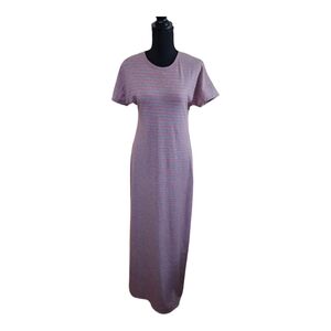 👗👗👗 2/$25 Maria Dress - Heather Grey Coral Stripes
